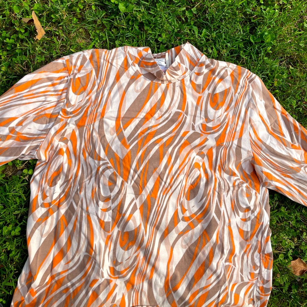 90’s Abstract Turtleneck